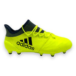 Adidas X 17.1 FG ELITE Leather 'Ocean Storm - Solar Yellow/Legend Ink'