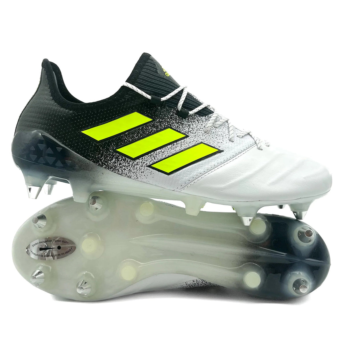 adidas ace17.1le sgモデル　値下げ交渉承ります。 Adidas Ace 17.1 SG ELITE 'Dust Storm - Footwear White/Solar Yellow
