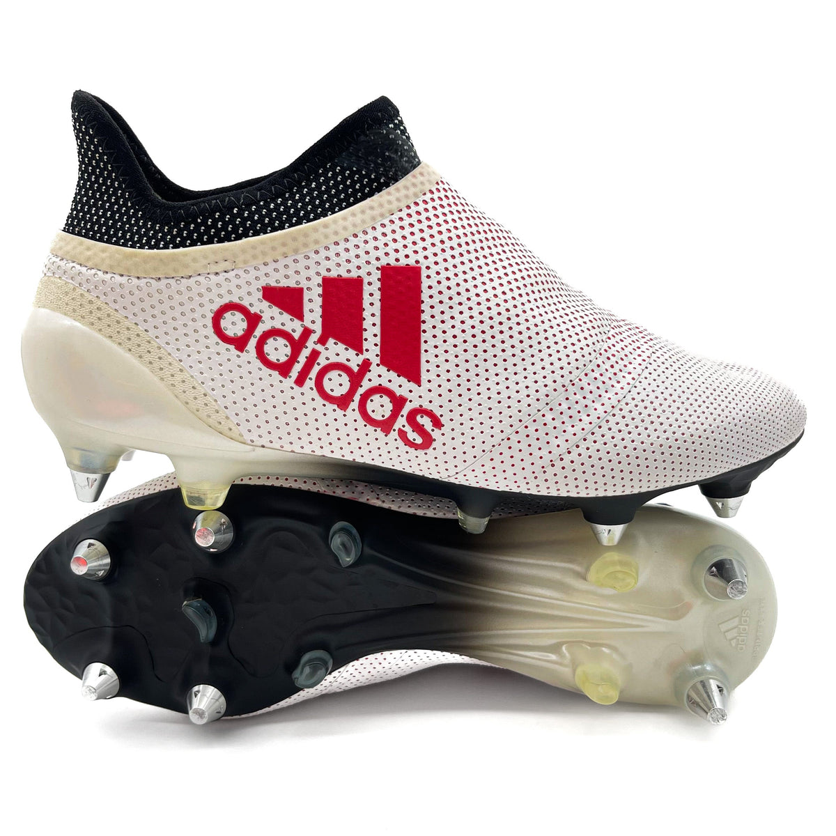 シューズ adidas X17 + PURESPEED SG 25.5 Adidas X 17+ Purespeed SG ELITE 'Blooded - Footwear White/Real