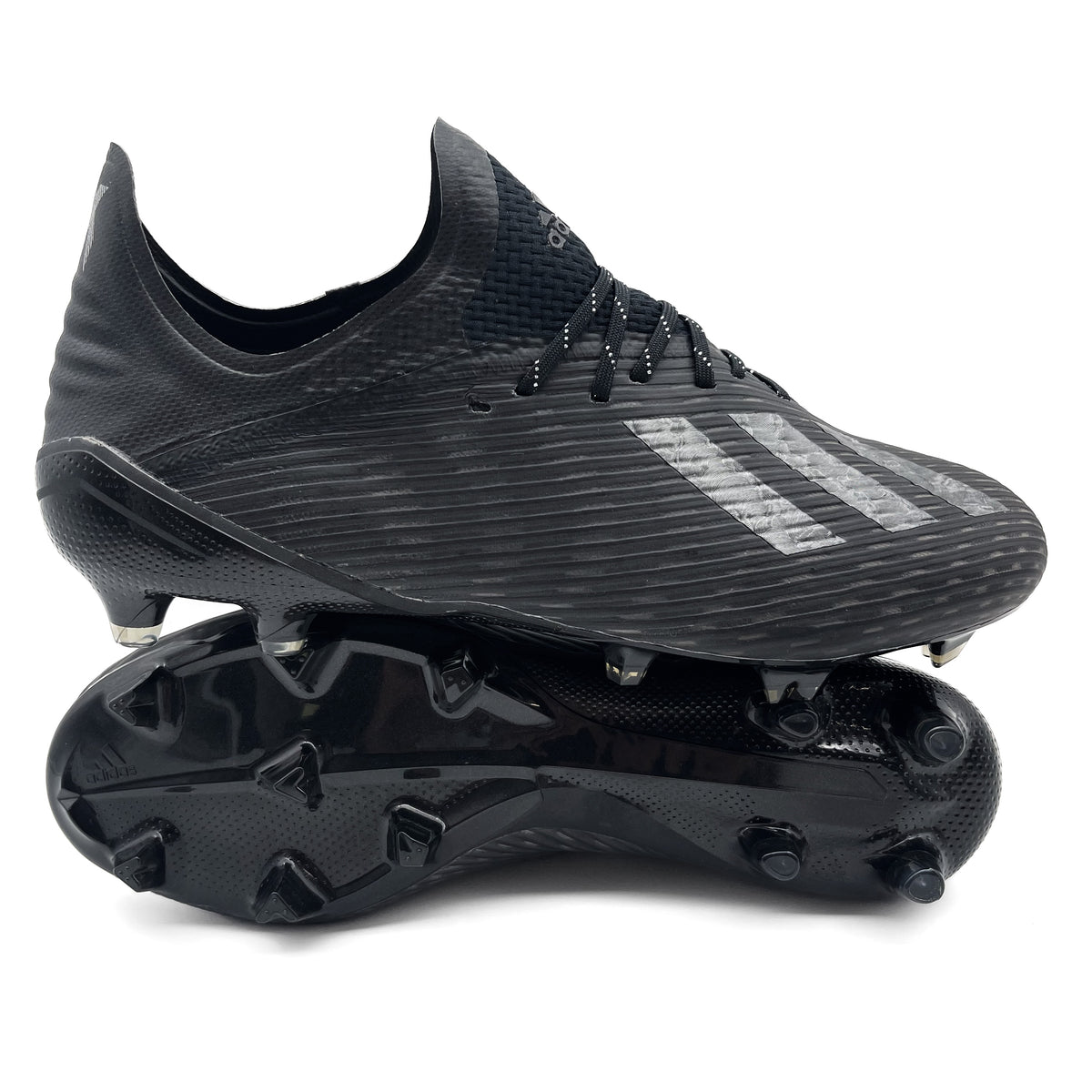 ASTRIAAL blackl ブラックメタル Adidas X 19.1 FG ELITE 'Shadowbeast - Core Black/Silver Metallic