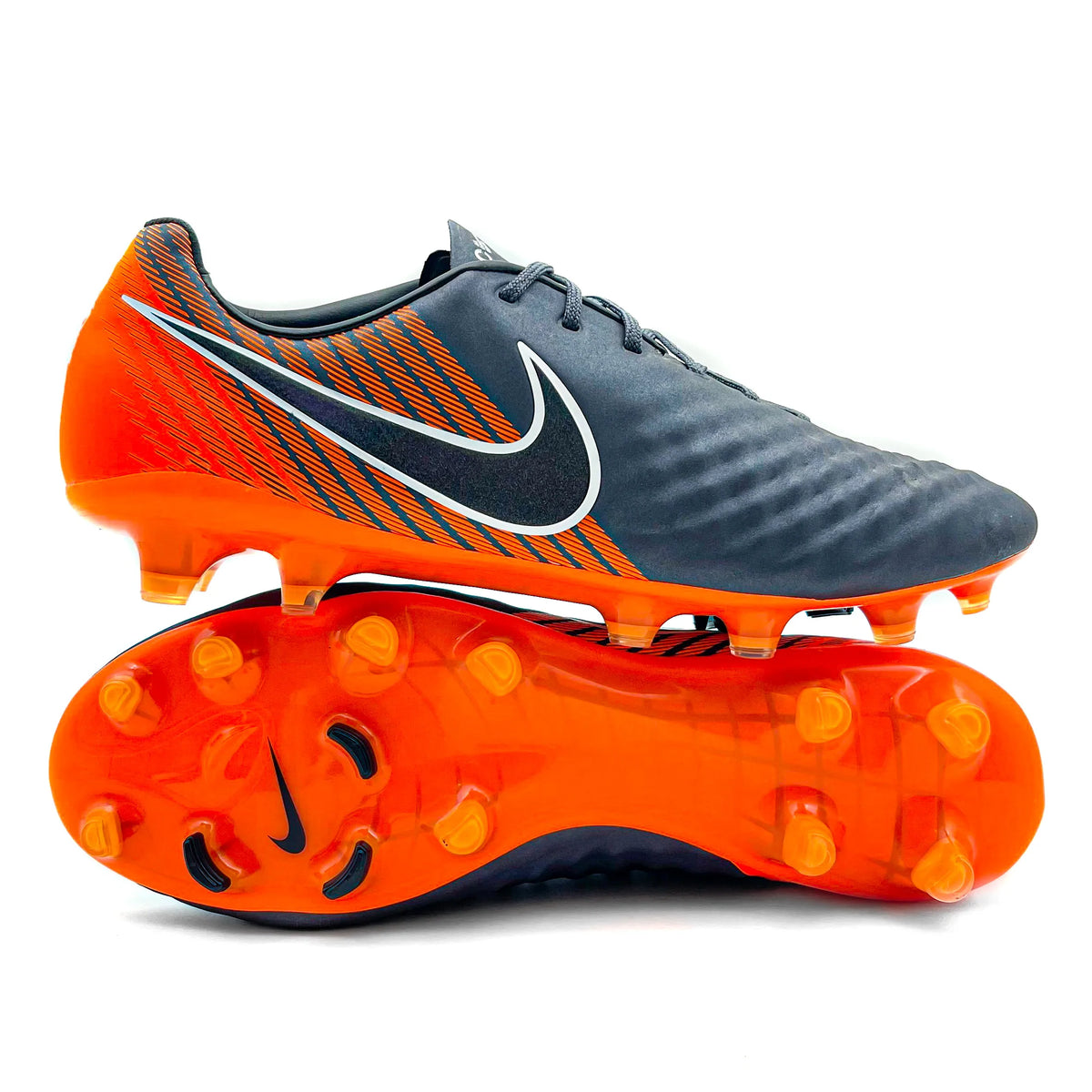 Nike Magista Opus 2 FG ELITE 'Fast AF - Dark Grey/Black/Total Nike Magista Opus 2 FG ELITE 'Fast AF - Dark Grey/Black/Total