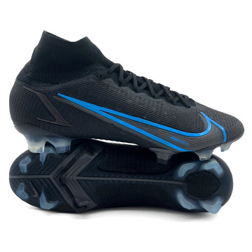 Nike Mercurial Superfly 8 FG - Elite Renew - Black/Iron Grey