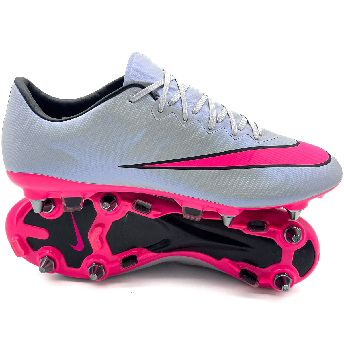 Nike Mercurial Vapor X SG-PRO ELITE 'Wolf Grey/Hyper Pink/Black