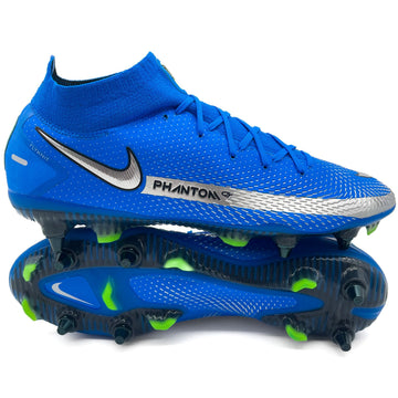 Nike Phantom GT DF SG-PRO - Elite Spectrum - Photo Blue/Metallic Silver/Rage Green