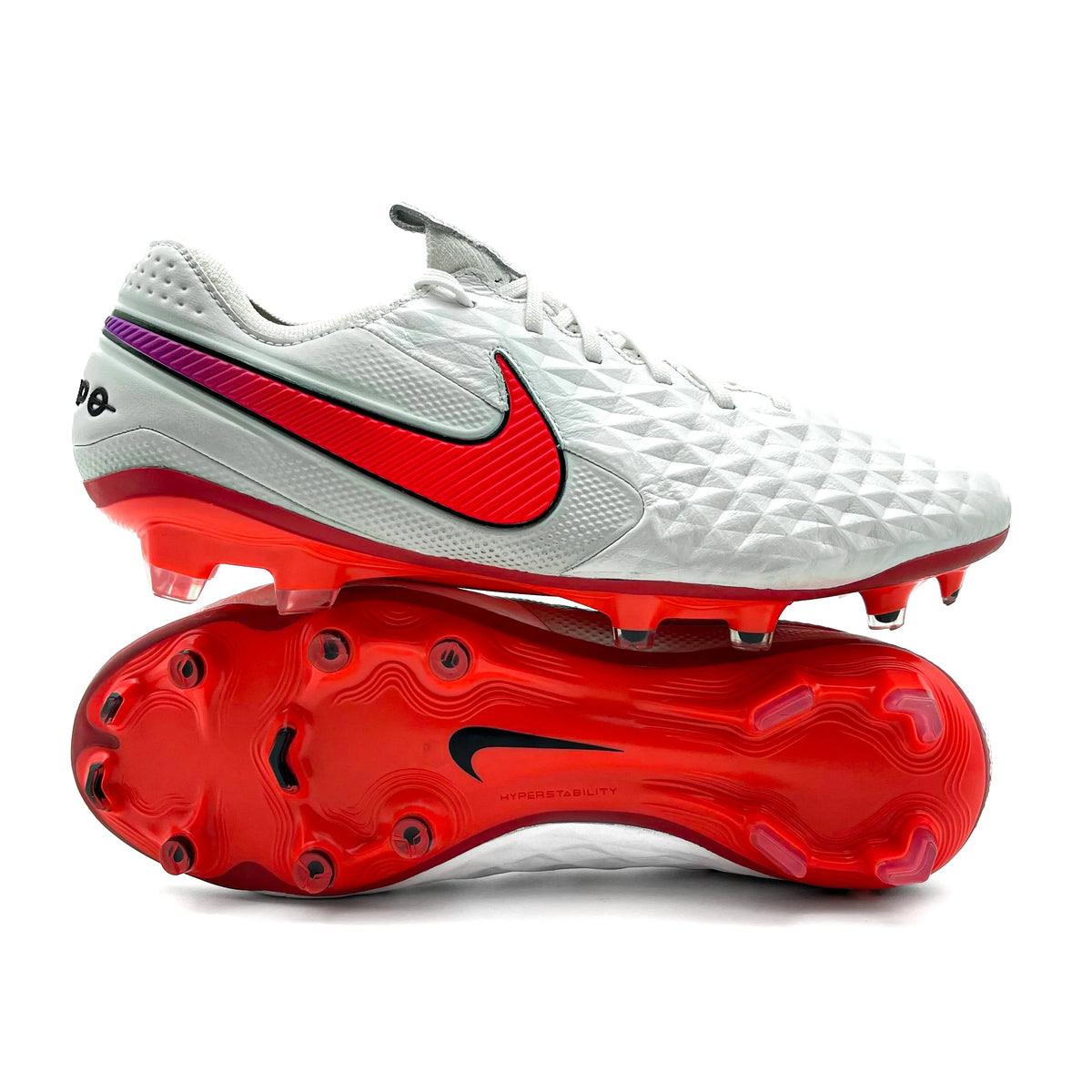 Nike Tiempo Legend 8 FG ELITE 'Flash Crimson - White/Flash Crimson