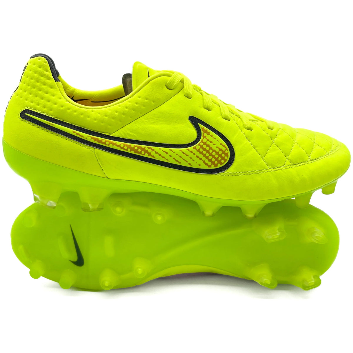 Nike Tiempo Legend V FG ELITE 'Volt/Hyper Punch/Black' – Boots Plug