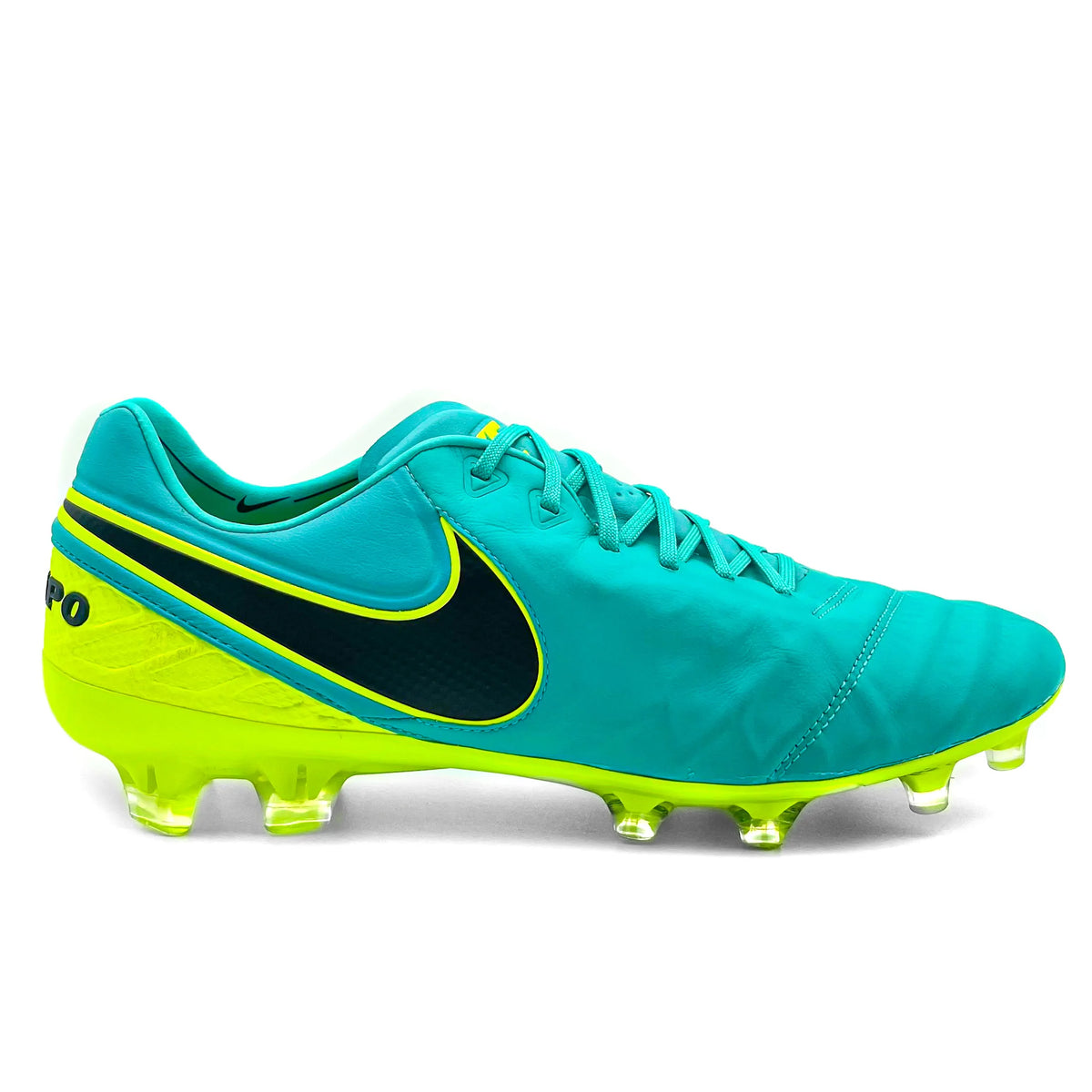 Nike Tiempo Legend VI FG Elite 'Clear Jade/Black/Volt – Boots Plug