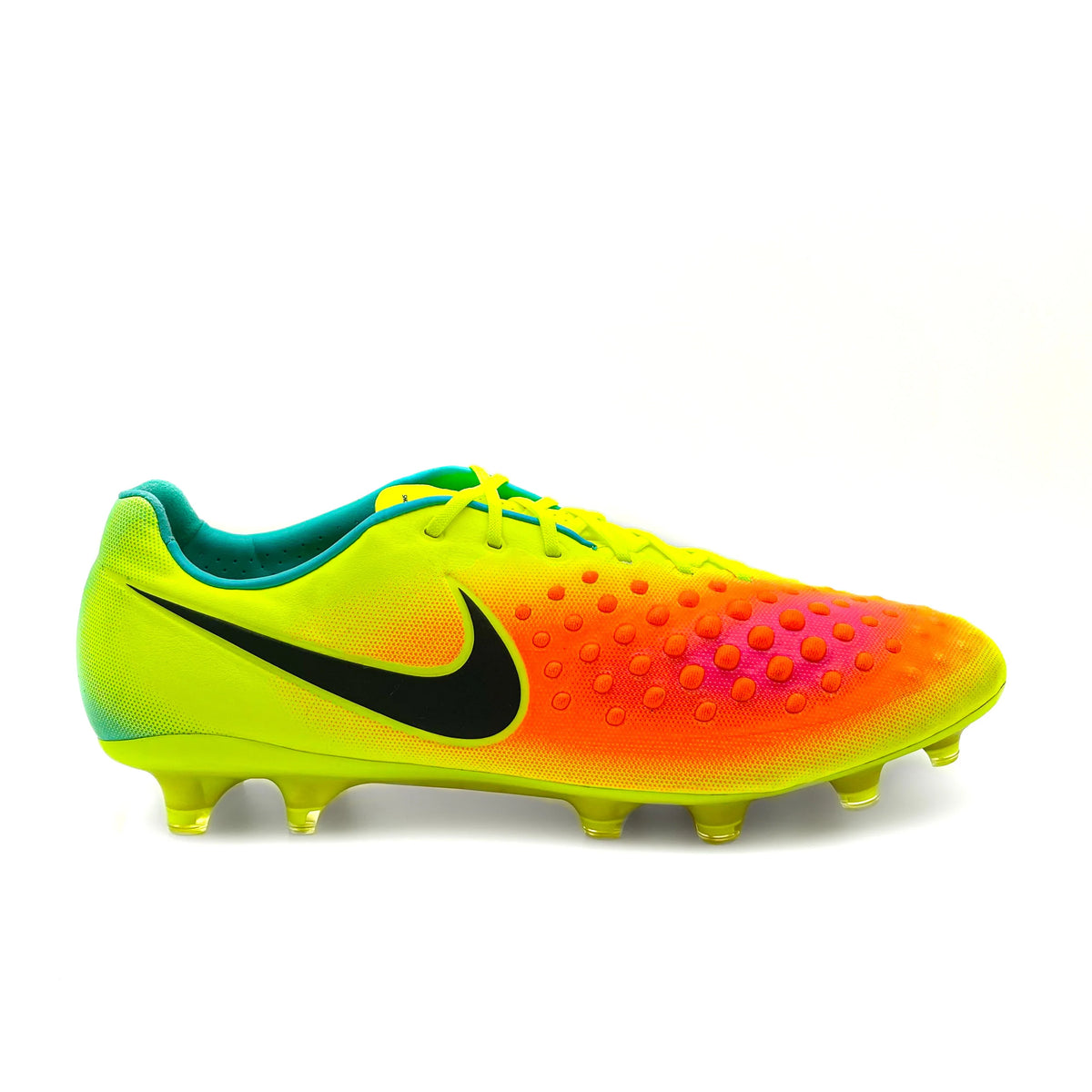 Nike Magista Opus 2 FG ELITE 'Volt/Black/Total Orange/Pink Blast