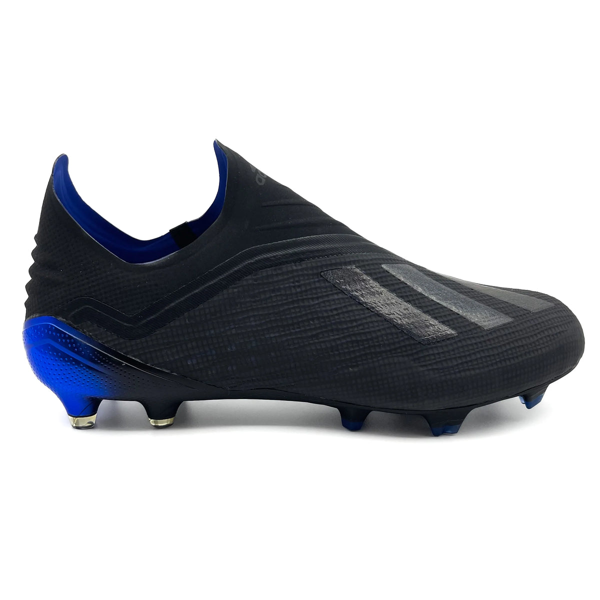 Adidas X 18+ FG ELITE 'Black/Blue' – Boots Plug