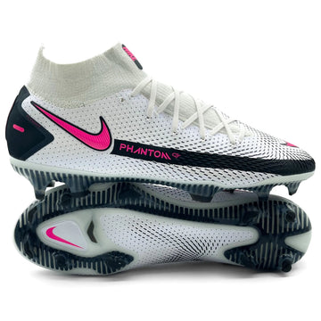 Nike Phantom GT DF FG - Elite White/Pink Blast/Black