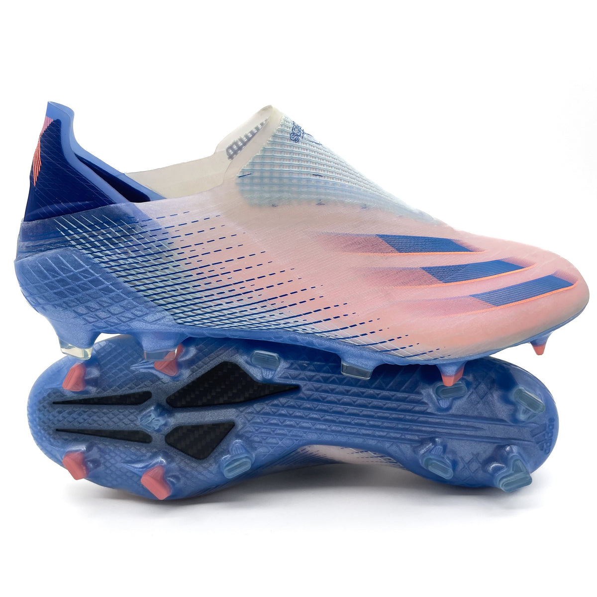 Adidas X Ghosted+ FG Pink/Blue – Boots Plug
