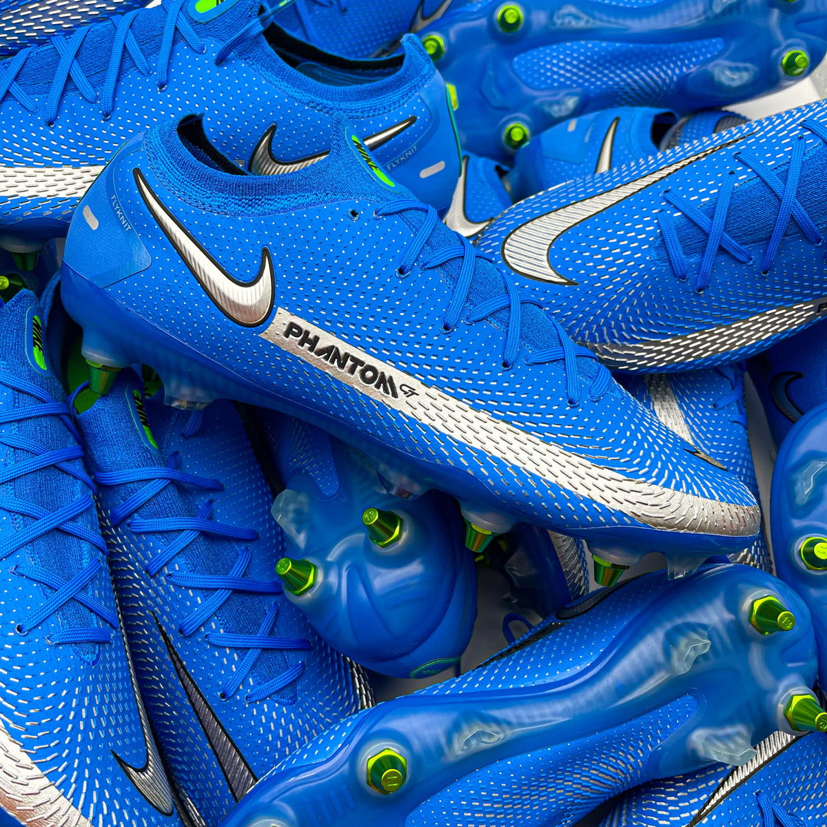 Nike Phantom GT SG ELITE AC 'Spectrum - Photo Blue/Metallic Silver