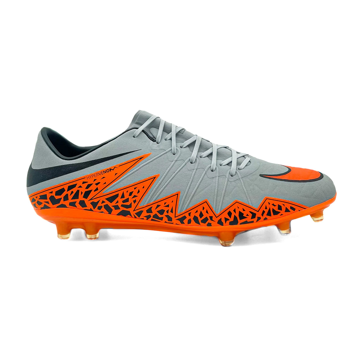 Nike Hypervenom Phinish FG Elite 'Wolf Grey/Total Orange/Black