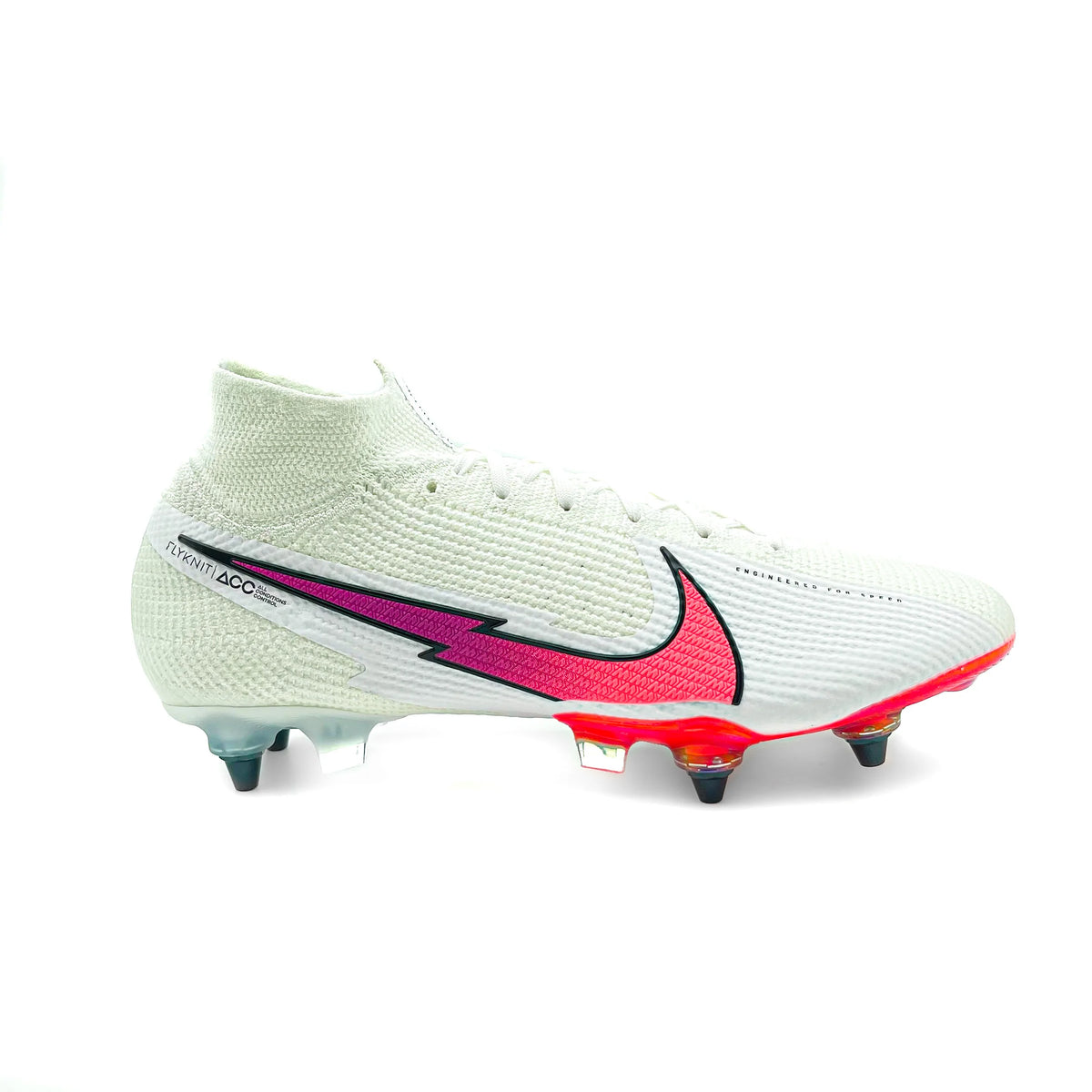 Nike Mercurial Superfly 7 SG-PRO Elite 'Flash Crimson - White