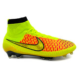 Nike Magista Obra 1 FG ELITE 'Volt/Metallic Gold Coin/Black'