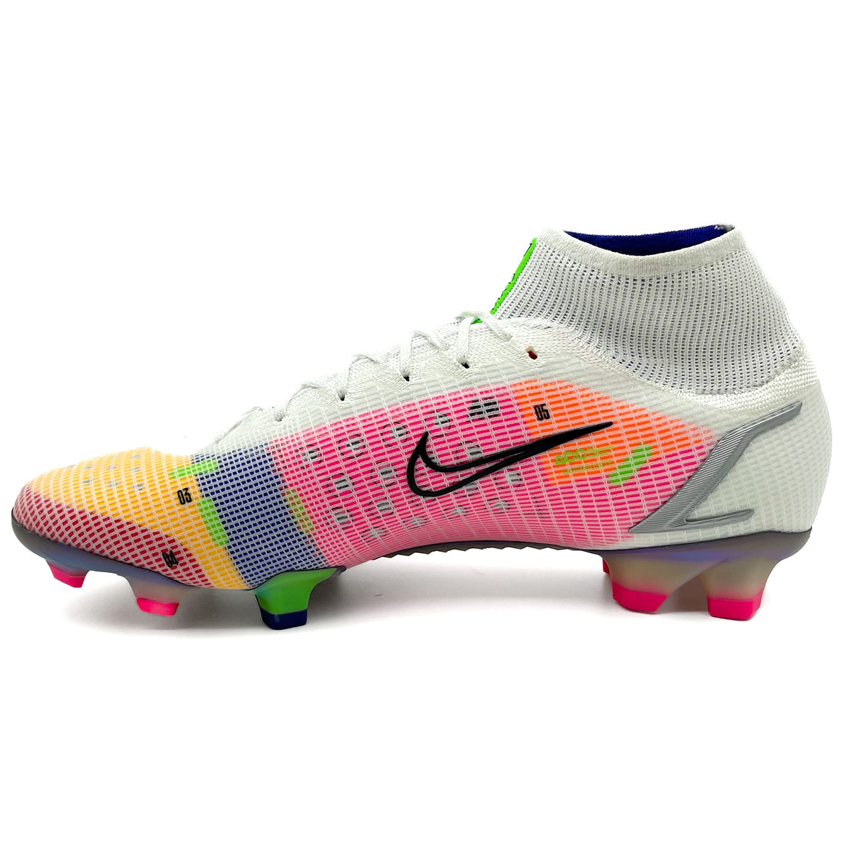 Nike Mercurial Superfly 8 FG ELITE 'Dragonfly - White/Metallic