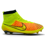 Nike Magista Obra 1 FG - Elite Volt/Metallic Gold Coin/Black – Boots Plug, photo 2