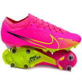 Nike Mercurial Vapor 15 SG-PRO ELITE ' Luminous - Pink Blast/Volt/Gridiron'