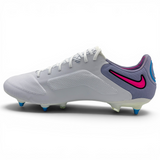 Nike Tiempo Legend 9 SG-PRO Elite "Anti-Clog Blast - White/Black/Baltic Blue/Pink Blast"
