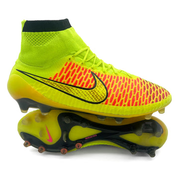 Nike Magista Obra 1 FG - Elite Volt/Metallic Gold Coin/Black