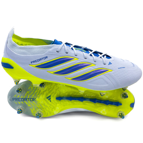 Adidas Predator Elite SG - Ice Cold Precision - Crystal Sky/Ray Blue/Team Solar Yellow – Boots Plug, photo 1