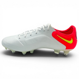Nike Tiempo Legend 9 SG Elite "Anti-Clog Motivation - White/Volt/Bright Crimson"