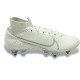 Nike Mercurial Superfly 7 SG-PRO ELITE 'Nuovo - White/Chrome/Metallic Silver'