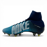 Nike Mercurial Superfly V SG AC Elite "Ice - Obsidian/White/Gamma Blue"