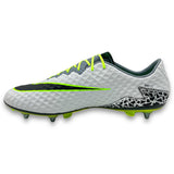 Nike Hypervenom Phinish SG-PRO Elite 'Pure Platinum/Metallic Silver/Ghost Green'