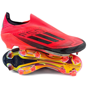 Adidas F50+ Elite Laceless FG - Solar Red/Black
