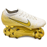 Nike Mercurial Vapor 12 FG ELITE 'Euphoria - White/Vivid Gold/Metallic Silver LIMITED EDITION'