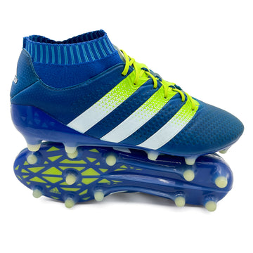 Adidas Ace 16.1 FG - Shock Blue/Semi Solar Slime/White