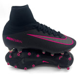 Nike Mercurial Superfly V AG - Elite Pitch Dark - Black/Pink Blast – Boots Plug, photo 1