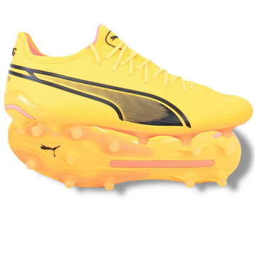 Puma King Ultimate FG/AG - Elite Forever Faster - Sun Stream/Puma Black/Sunset Glow