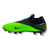 Nike Phantom Vision AG ELITE 'LAB2 - Black/Metallic Platinum/Green Strike'