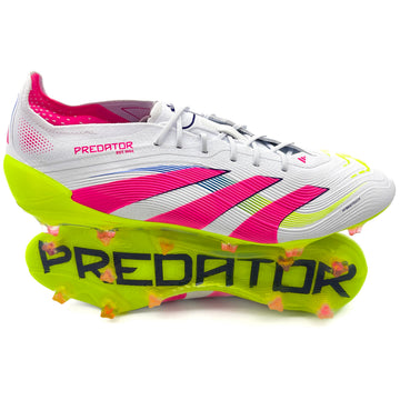 Adidas Predator Elite FG - Celestial Victory - White/Lucid Pink/Lucid Lemon