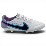 Nike Tiempo Legend 9 SG-PRO Elite "Anti-Clog Blast - White/Black/Baltic Blue/Pink Blast"
