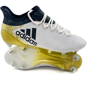 Adidas X 16.1 SG - Elite Stellar - White/Core Black/Gold Metallic – Boots Plug, photo 1