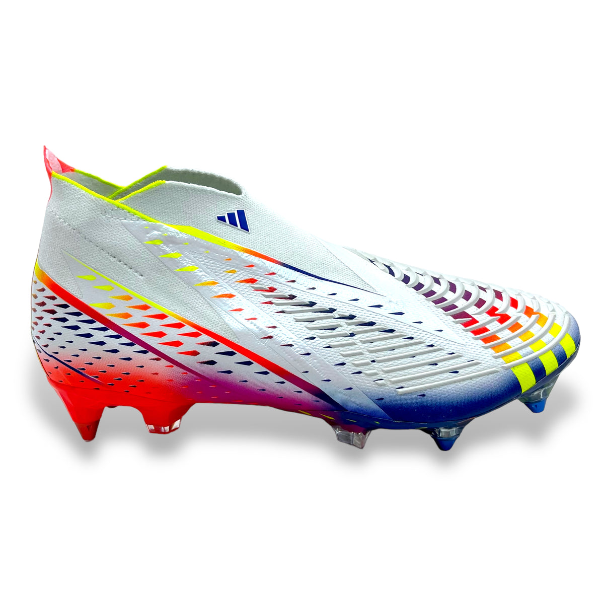 Adidas Predator Edge+ SG ELITE 'Al Rihla - Footwear White/Solar Yellow ...
