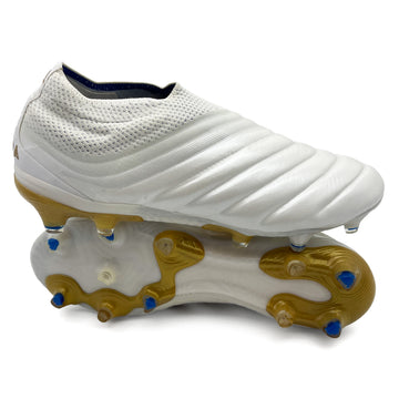 Adidas Copa 19+ FG - 'Input Code' - Footwear White/Gold Metallic/Football Blue