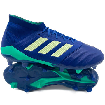Adidas Predator 18.1 FG Leather - Elite Deadly Strike - Unity Ink/Aero Green/Hi-Res Blue