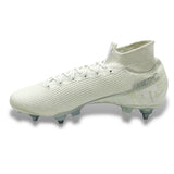 Nike Mercurial Superfly 7 SG-PRO ELITE 'Nuovo - White/Chrome/Metallic Silver'