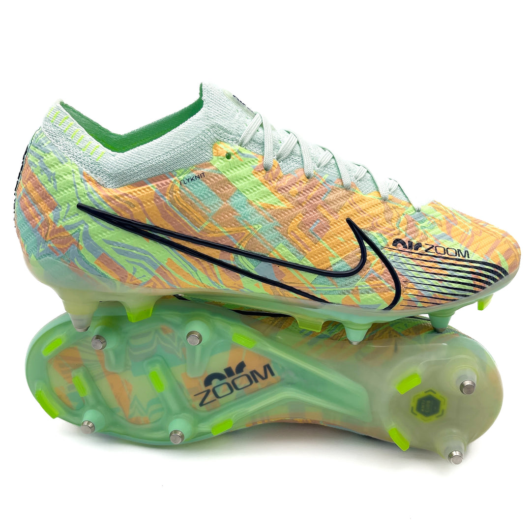 Nike Mercurial Vapor 15 SG-PRO AC - Elite Bonded - Barely Green/Total Orange/Ghost Green/Blackened Blue – Boots Plug, photo 1