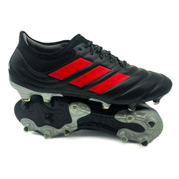 Adidas Copa 19.1 FG - Elite 302 Redirect - Core Black/Hi-Res Red/Silver Metallic – Boots Plug, photo 1