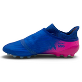 Adidas X 16+ PureChaos AG - Elite Blue Blast - Blue/White/Shock Pink – Boots Plug, photo 3