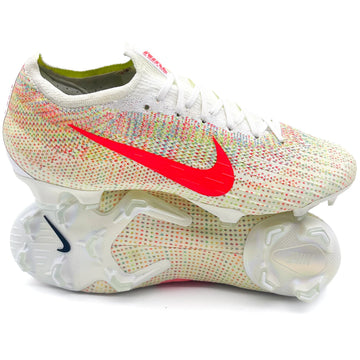 Nike Mercurial Vapor 12 FG Nike iD - White/Multicolour/Crimson