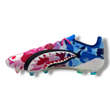 Adidas F50 FG Elite "BAPE - Clear Pink/Ice Blue/Footwear White LIMITED EDITION"