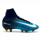 Nike Mercurial Superfly V SG AC Elite "Ice - Obsidian/White/Gamma Blue"