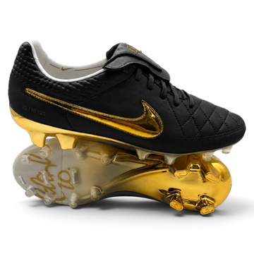 Nike Tiempo Legend V FG Elite "10R Touch of Gold - Metallic Summit White/Metallic Gold Coin LIMITED EDITION"