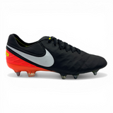 Nike Tiempo Legend VI SG-PRO Elite "Dark Lightning Pack - Black/White/Hyper Orangez"